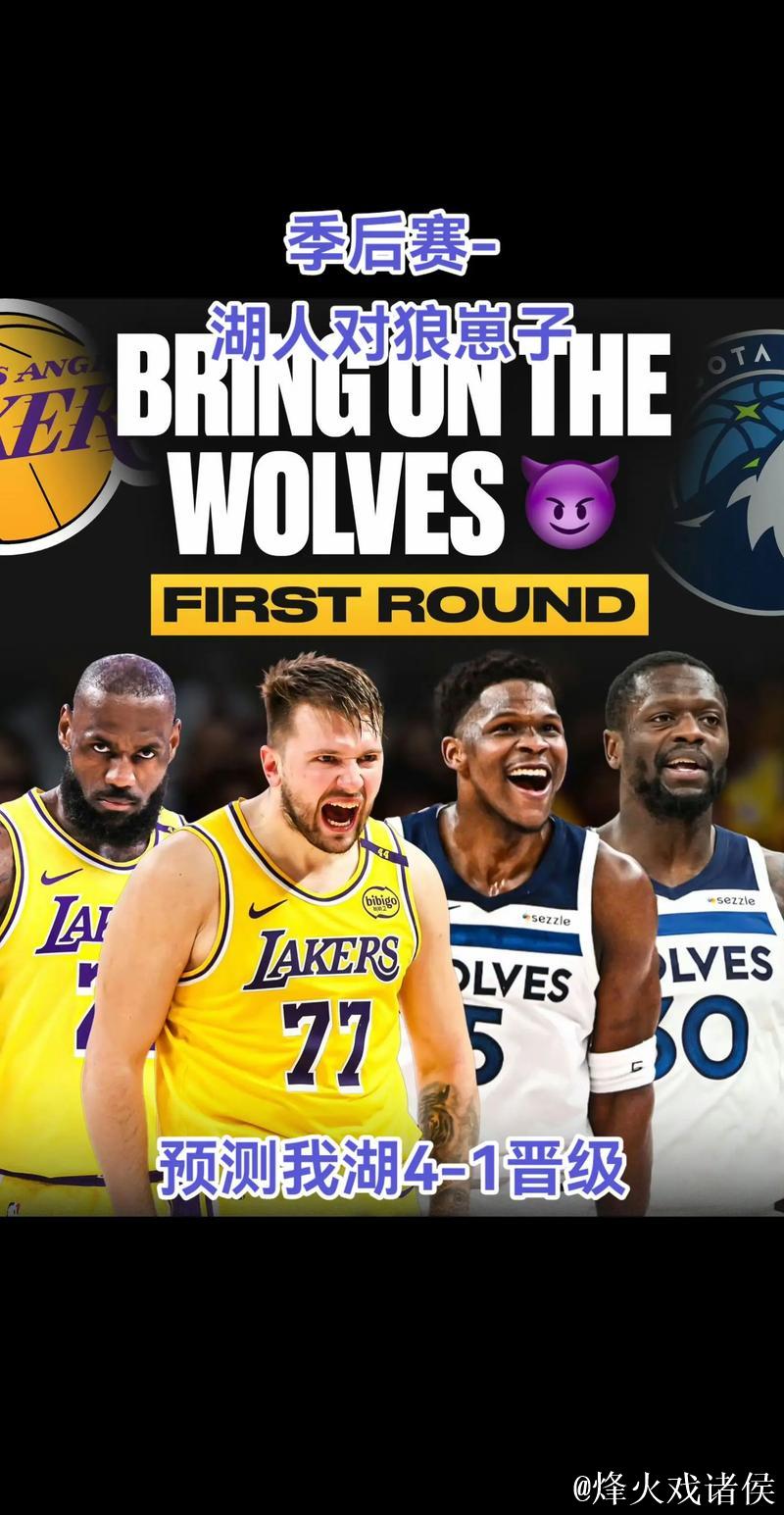 NBA首轮晋级概率：湖人与森林狼势均力敌，快船更具优势